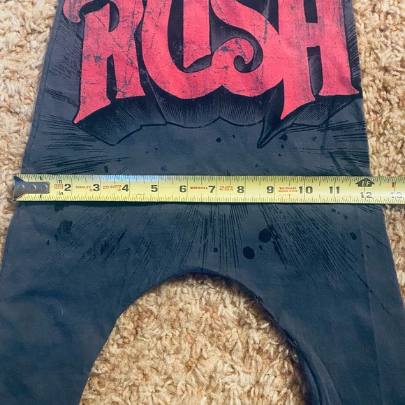 Rush 100% cotton toddler handmade band romper - Picture 4 of 9